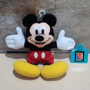 Applause Disney Mickey Mouse Flat Hanging Plush Toy